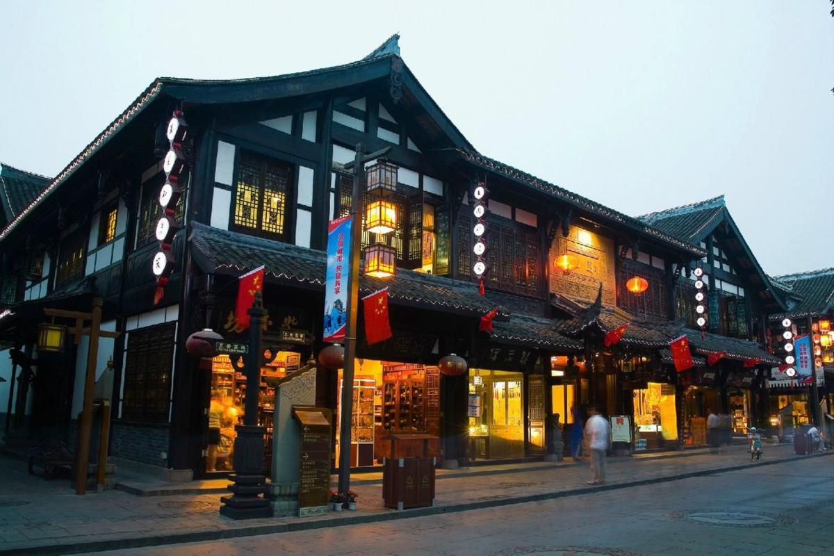 成都 九龙鼎客栈文殊坊店酒店 外观 照片